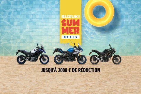 Verão Naked Suzuki